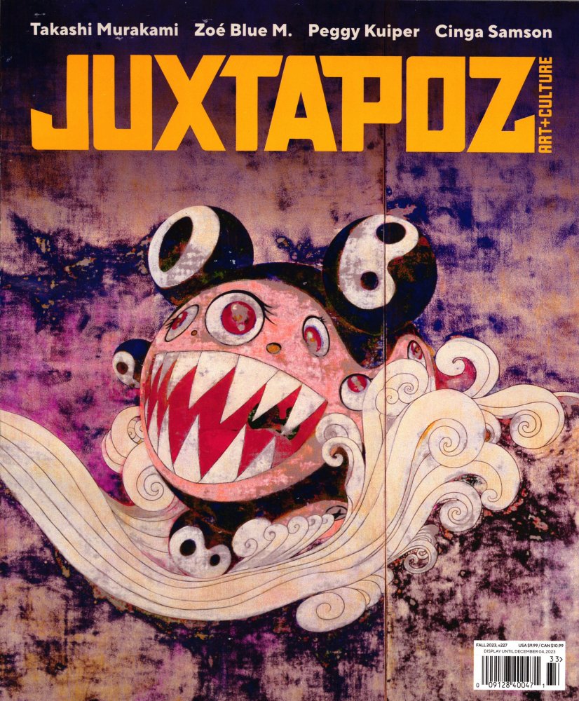 Numéro 2333 magazine Juxtapoz USA