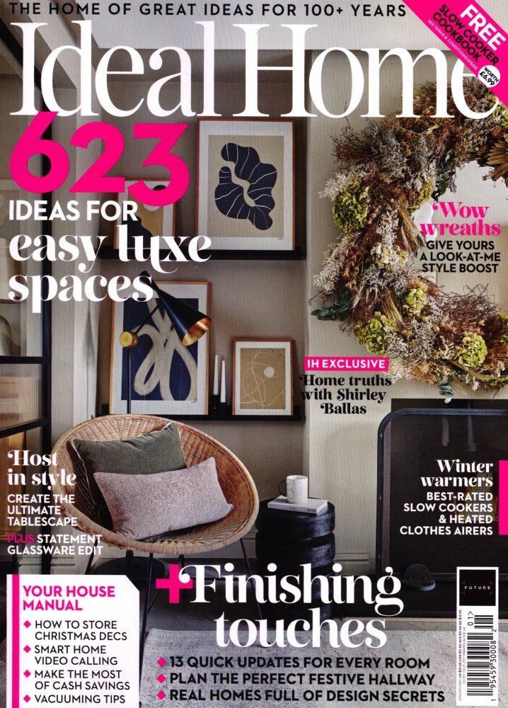 Numéro 2401 magazine Ideal Home UK