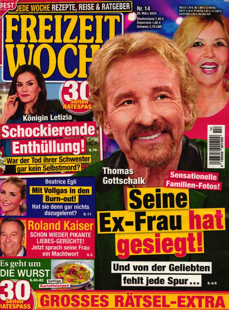 Numéro 2414 magazine Freizeit Woche