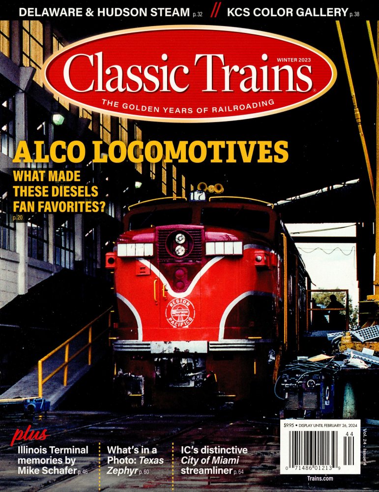 Numéro 2344 magazine Classic Trains USA