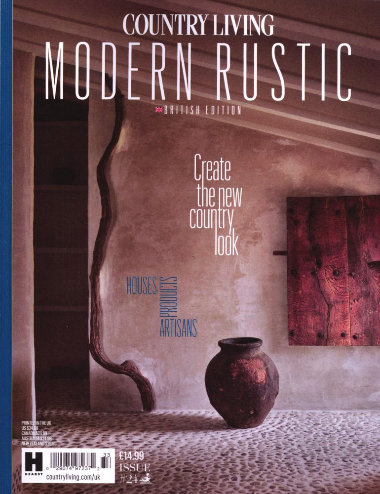 Numéro 24 magazine Country Living Modern Rustic