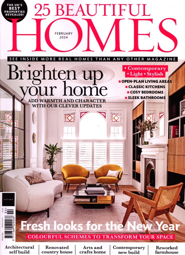 Numéro 2402 magazine 25 Beautiful Homes