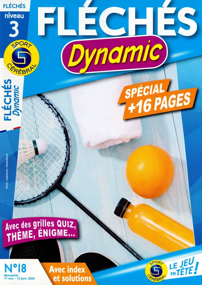 Numéro 18 magazine SC Fléchés Dynamic niv 3