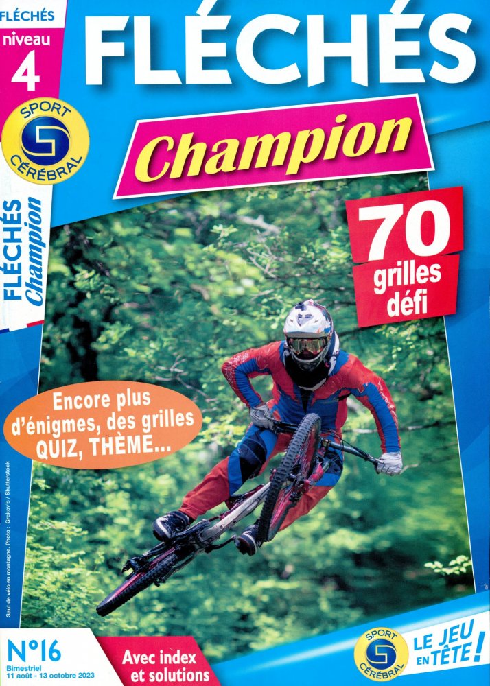 Numéro 16 magazine SC Fléchés Champion Niv 4