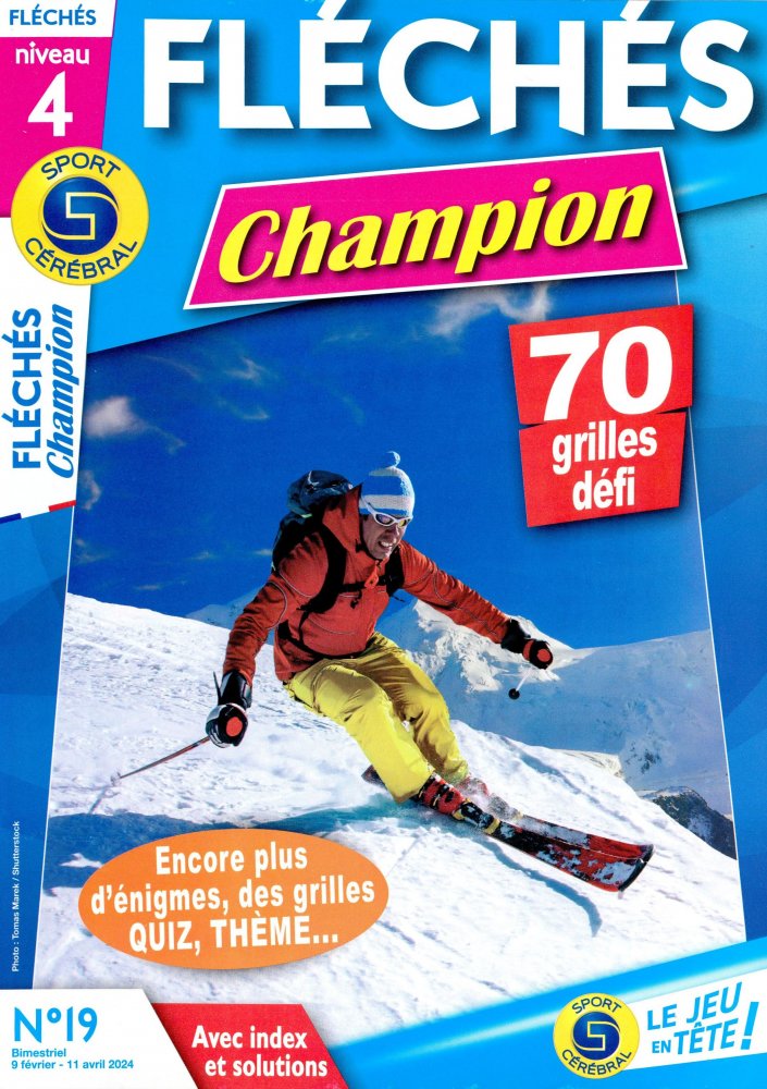Numéro 19 magazine SC Fléchés Champion Niv 4