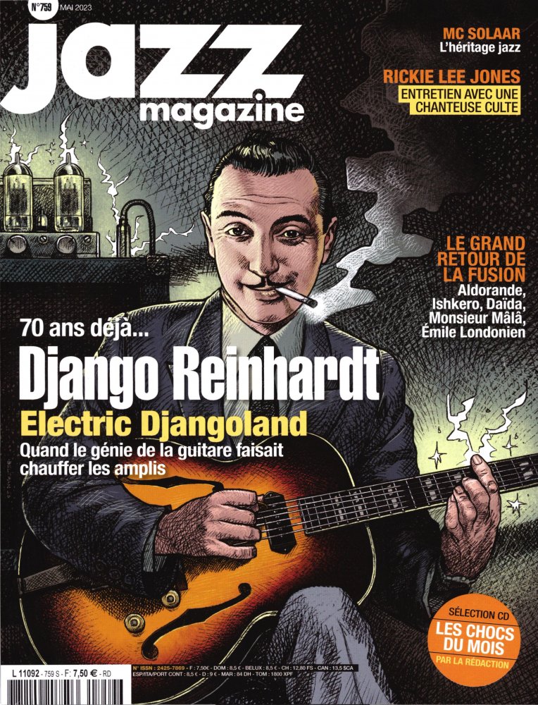 Numéro 759 magazine Jazz Magazine
