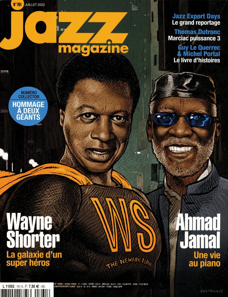 Numéro 761 magazine Jazz Magazine