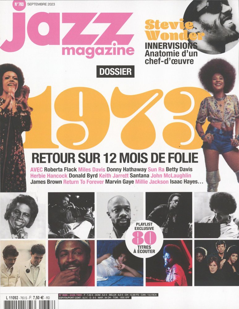 Numéro 763 magazine Jazz Magazine