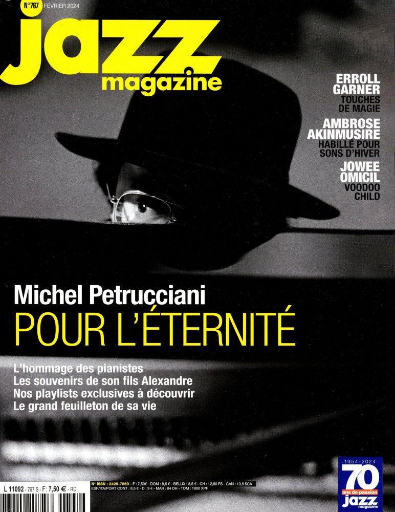 Numéro 767 magazine Jazz Magazine