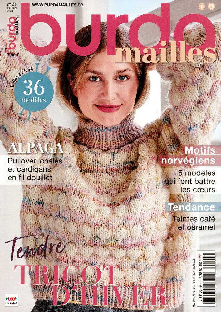 Numéro 24 magazine Burda Mailles