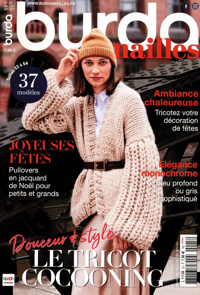 Numéro 25 magazine Burda Mailles