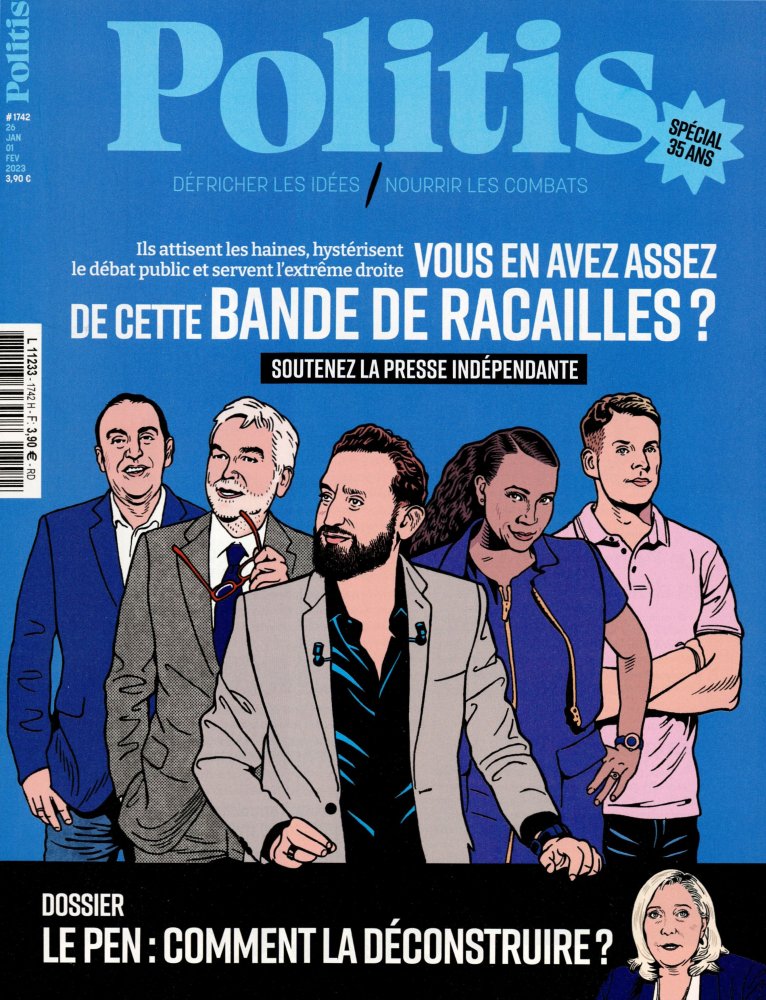 Numéro 1742 magazine Politis