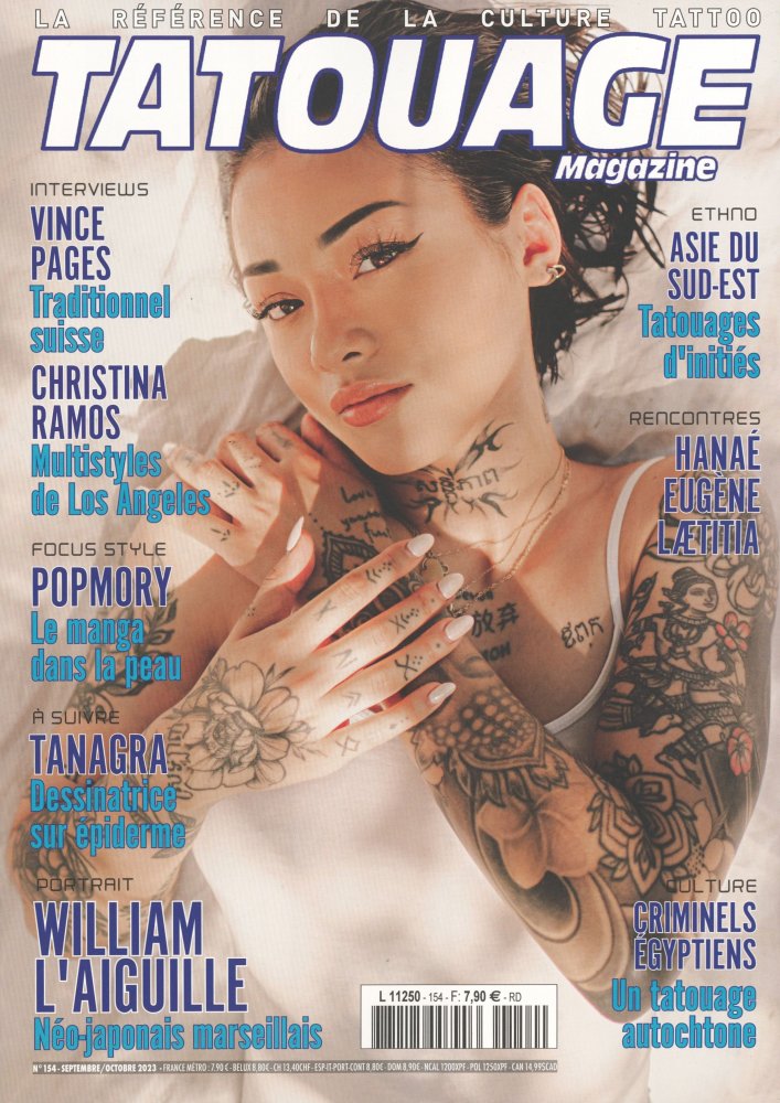 Numéro 154 magazine Tatouage Magazine