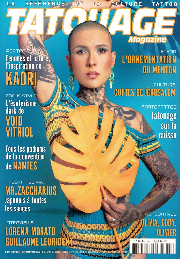 Numéro 155 magazine Tatouage Magazine