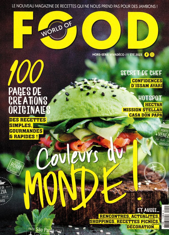 Numéro 1 magazine World Of Food