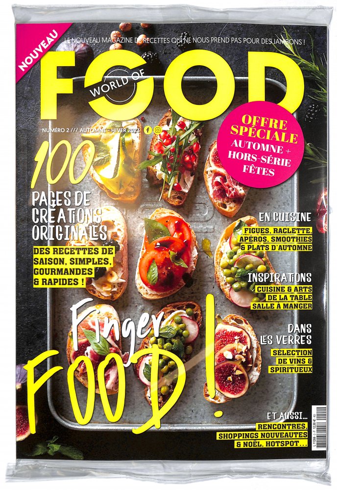 Numéro 2 magazine World Of Food Pack
