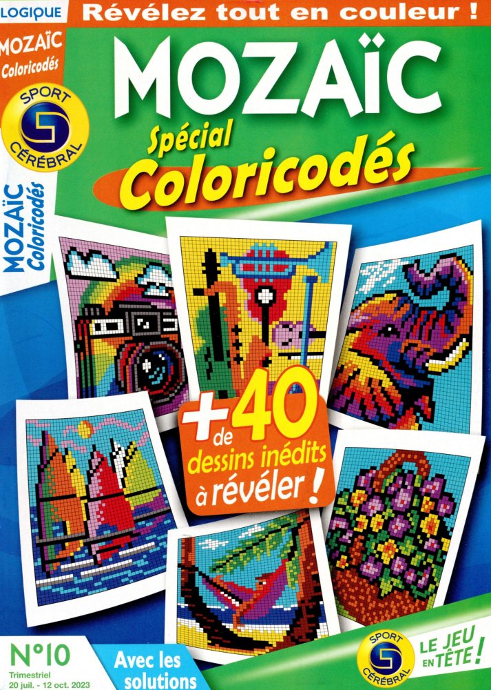 Numéro 10 magazine SC Mozaïc Spécial Coloricodés