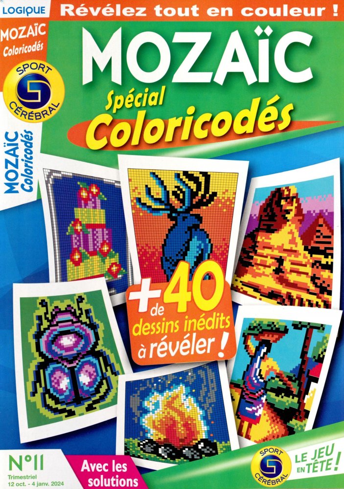 Numéro 11 magazine SC Mozaïc Spécial Coloricodés