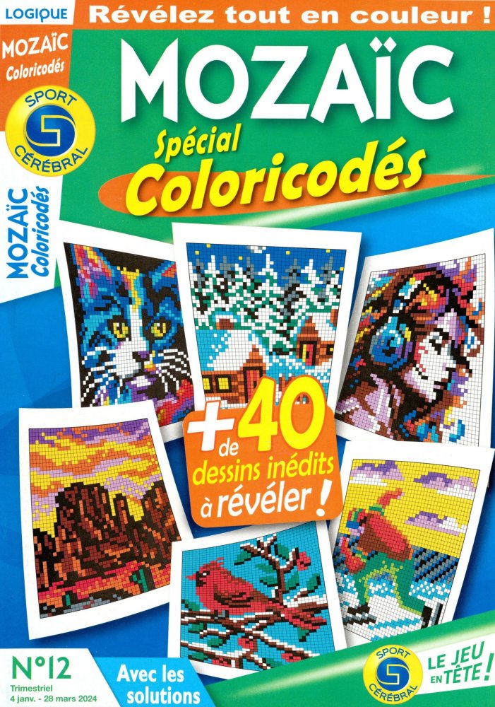 Numéro 12 magazine SC Mozaïc Spécial Coloricodés