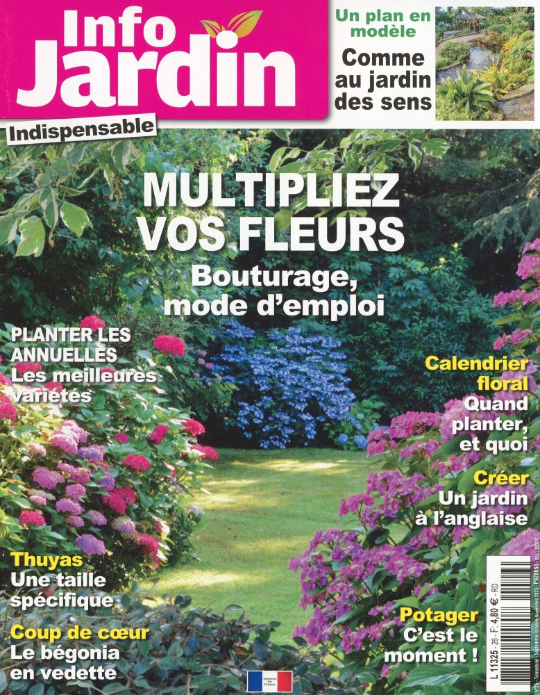 Numéro 26 magazine Info Jardin
