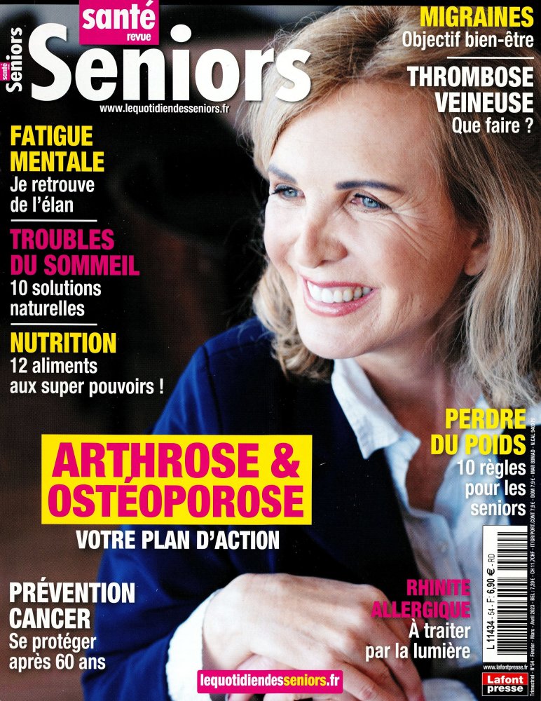 Numéro 54 magazine Santé Revue Seniors