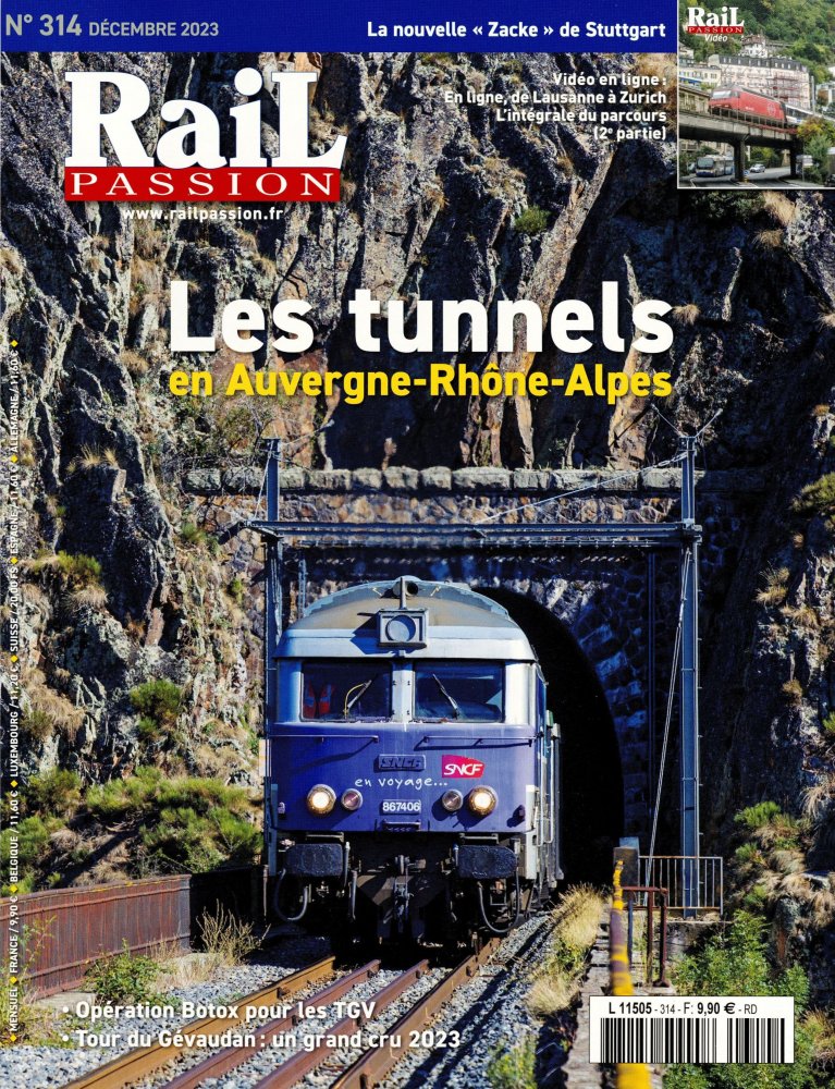 Numéro 314 magazine Rail Passion