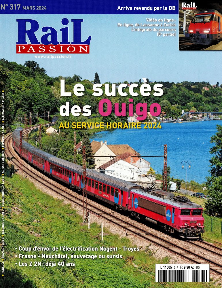 Numéro 317 magazine Rail Passion