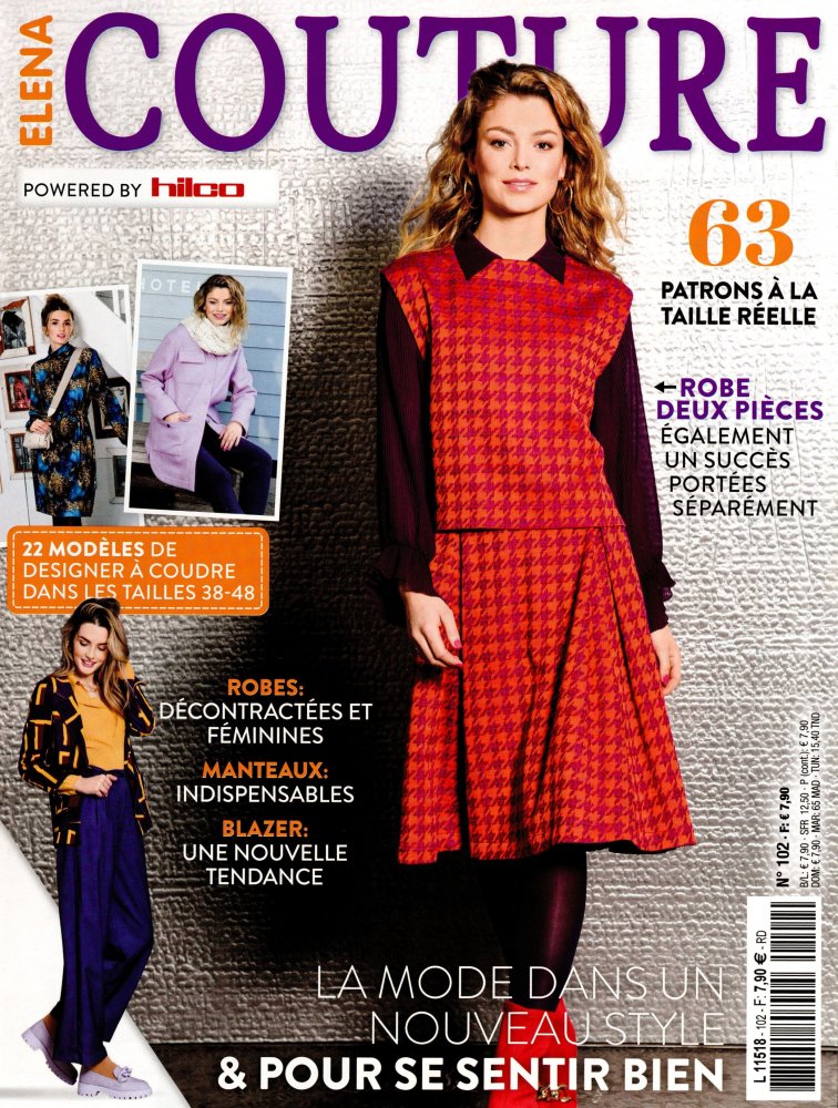 Numéro 102 magazine Elena Couture