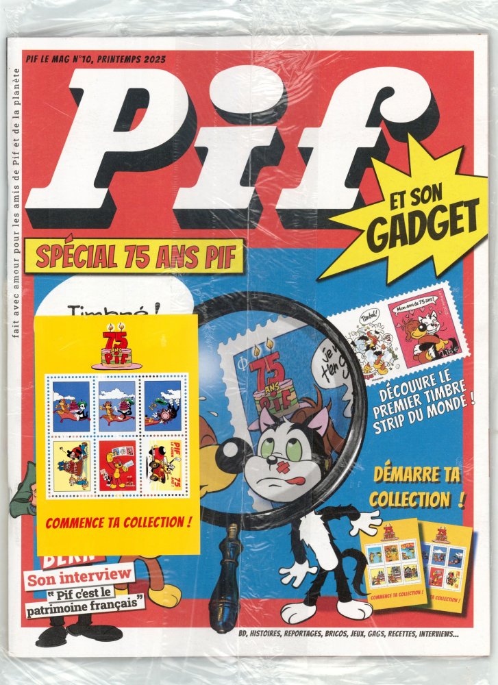 Numéro 10 magazine Pif Le Mag