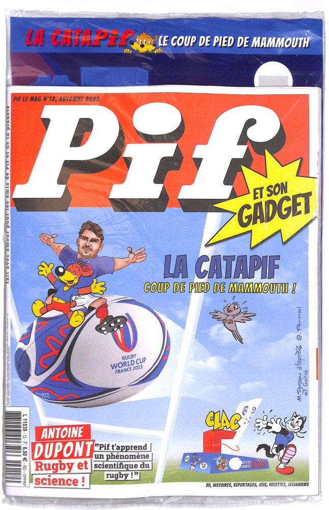 Numéro 12 magazine Pif Le Mag
