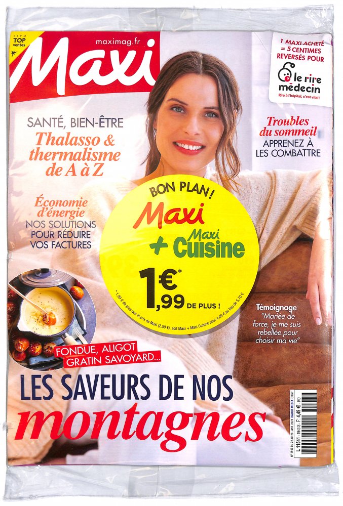 Numéro 1943 magazine Maxi + Maxi Cuisine