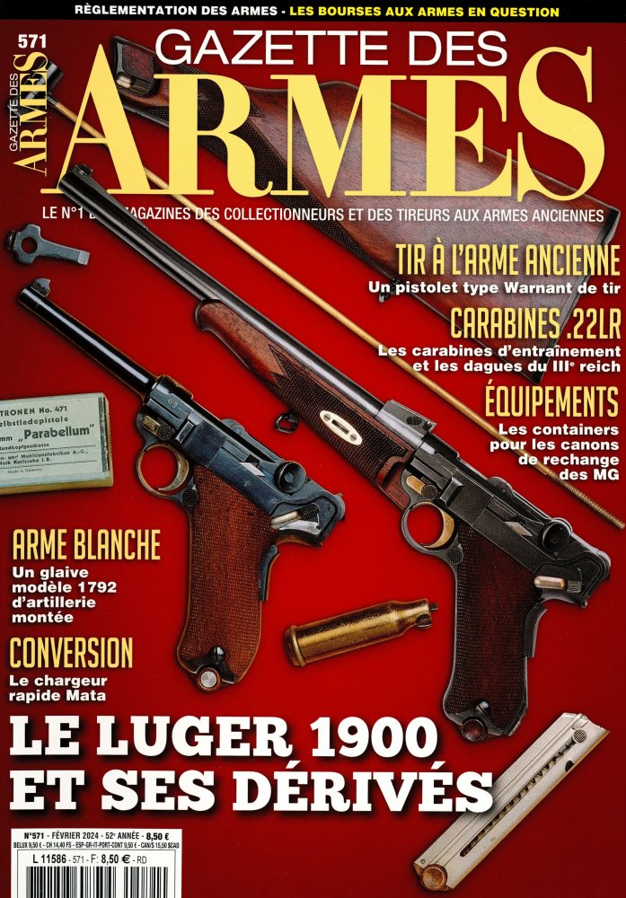 Numéro 571 magazine Gazette des Armes