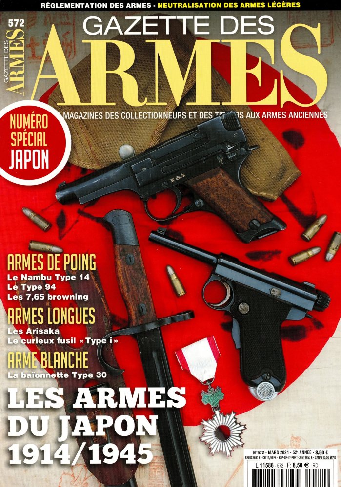 Numéro 572 magazine Gazette des Armes
