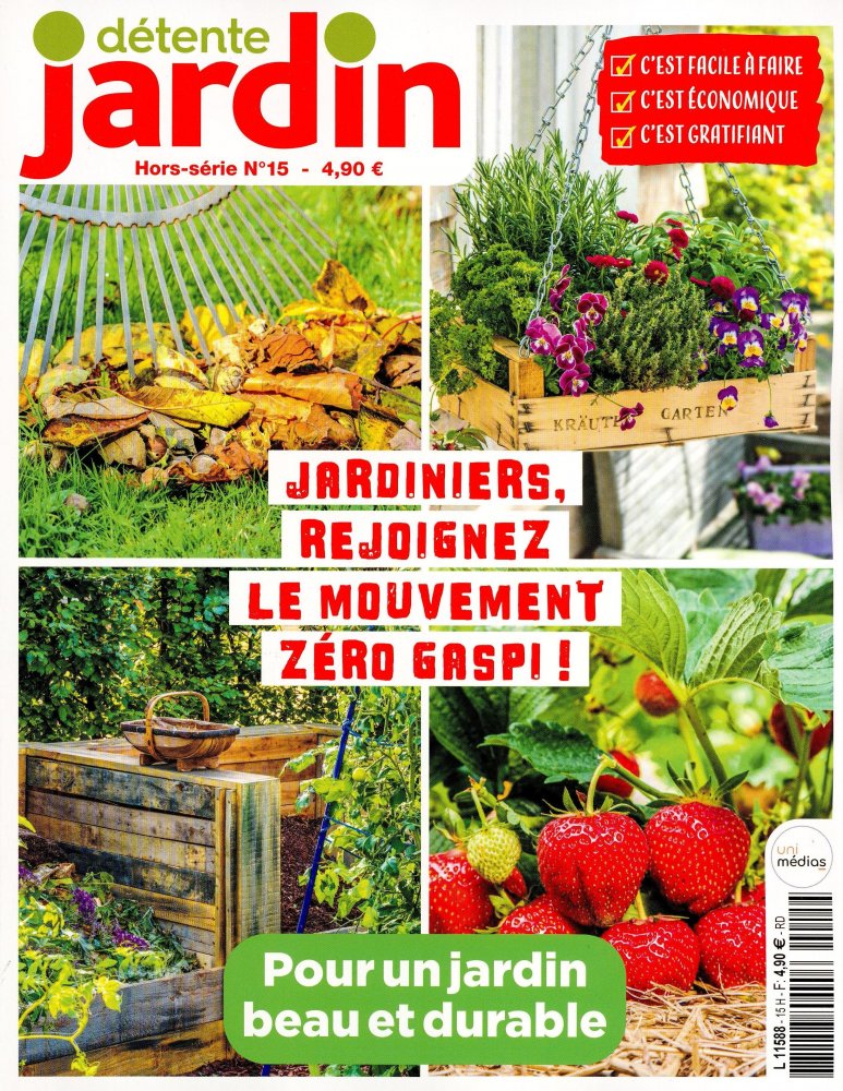 Numéro 15 magazine Détente Jardin Hors Série