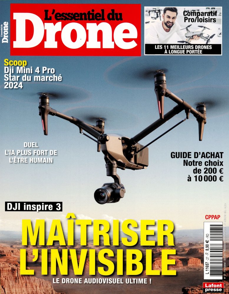 Numéro 27 magazine L'Essentiel du Drone
