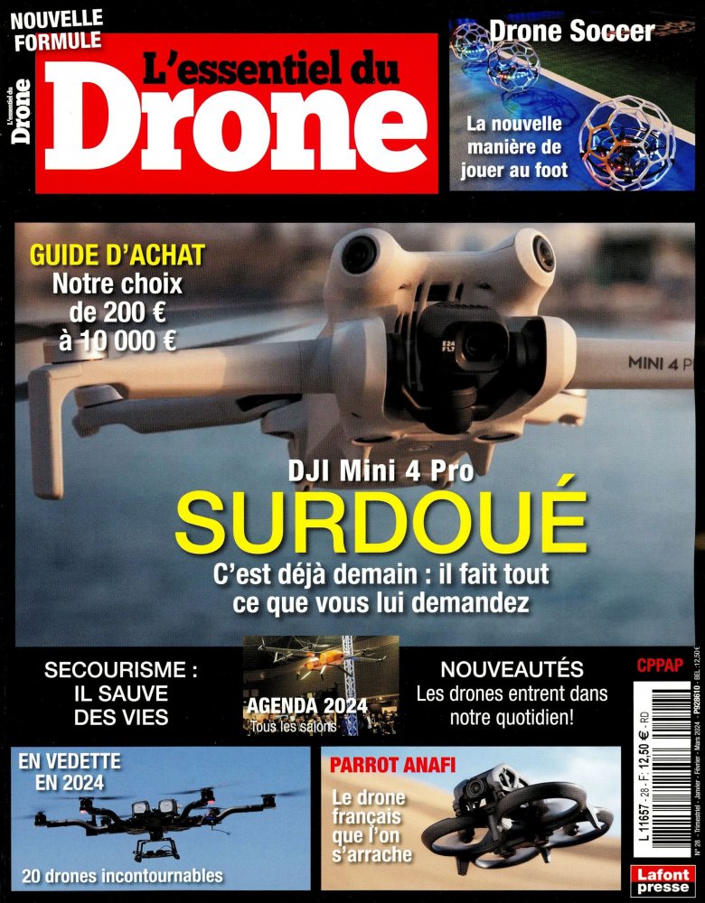 Numéro 28 magazine L'Essentiel du Drone