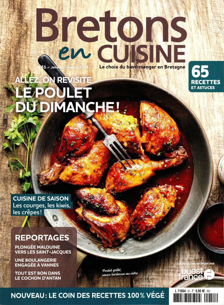 Numéro 51 magazine Bretons En Cuisine