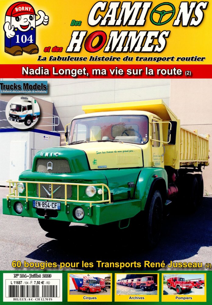 Numéro 104 magazine Des Camions et des Hommes