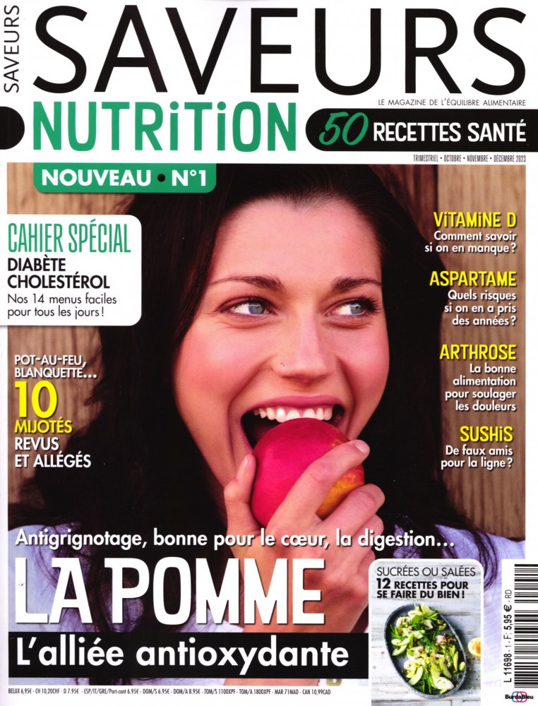 Numéro 1 magazine Saveurs Nutrition