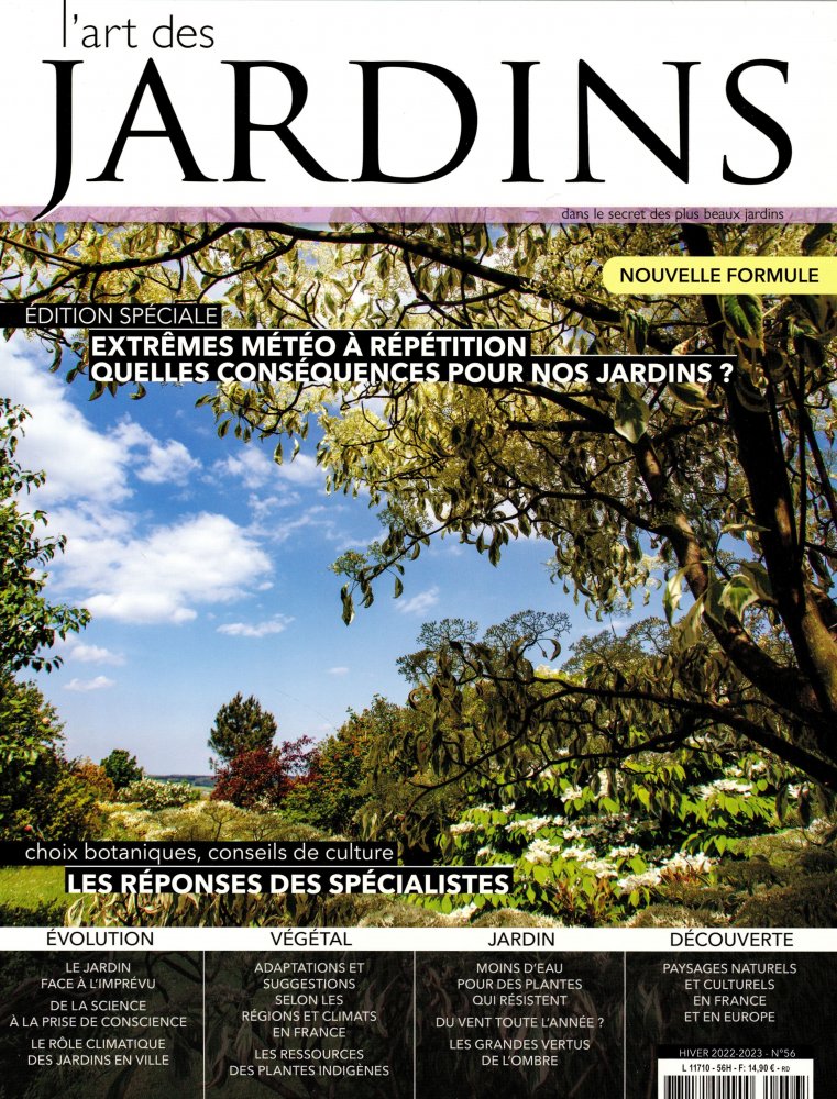 Numéro 56 magazine L'art des jardins