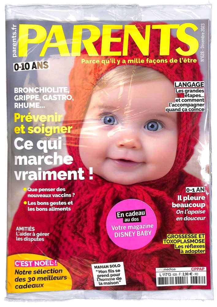 Numéro 628 magazine Parents + Livre cadeau