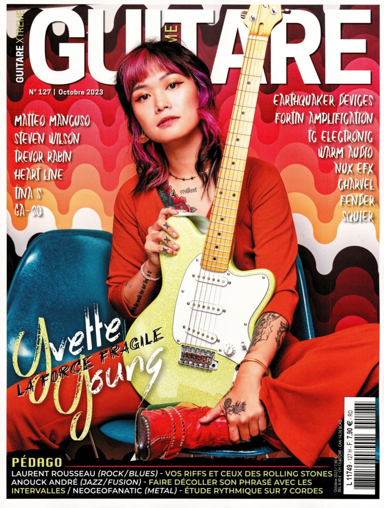 Numéro 127 magazine Guitare Xtreme