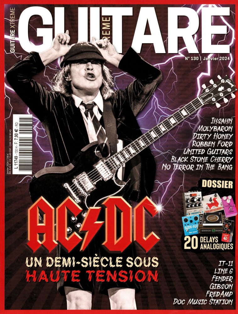 Numéro 130 magazine Guitare Xtreme