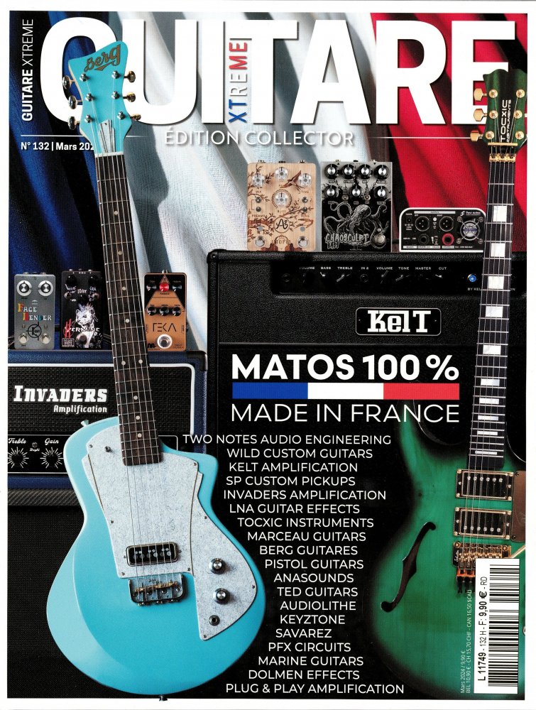 Numéro 132 magazine Guitare Xtreme