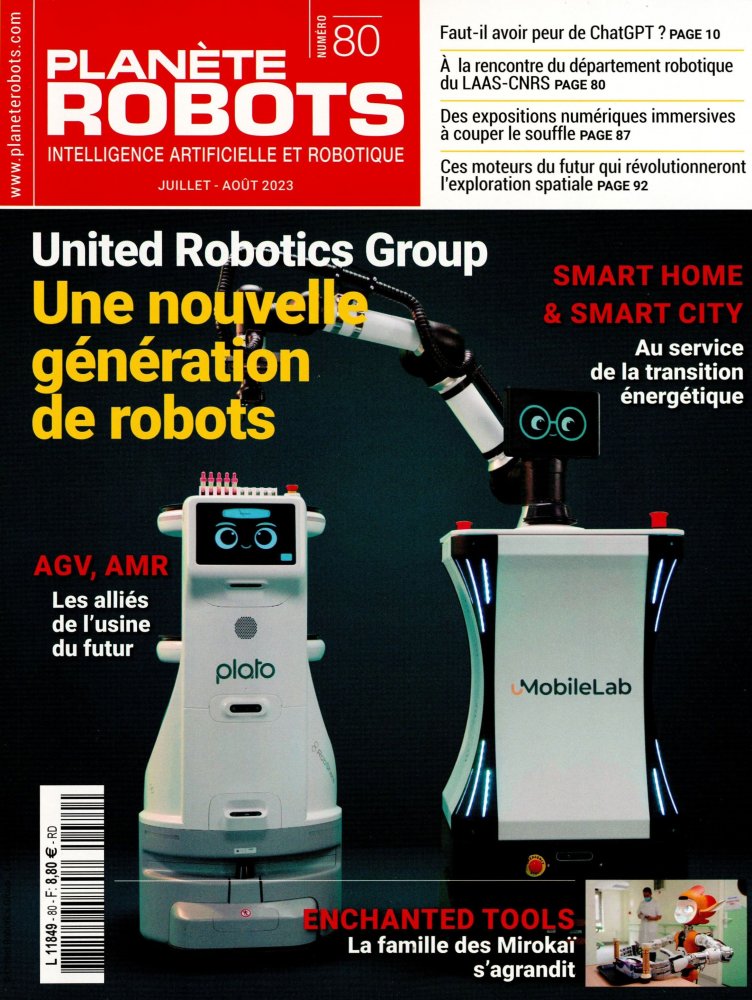 Numéro 80 magazine Planète Robots