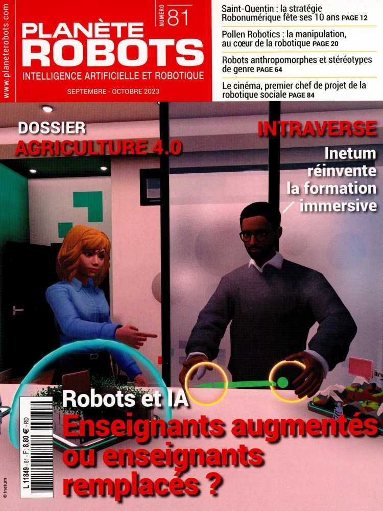 Numéro 81 magazine Planète Robots