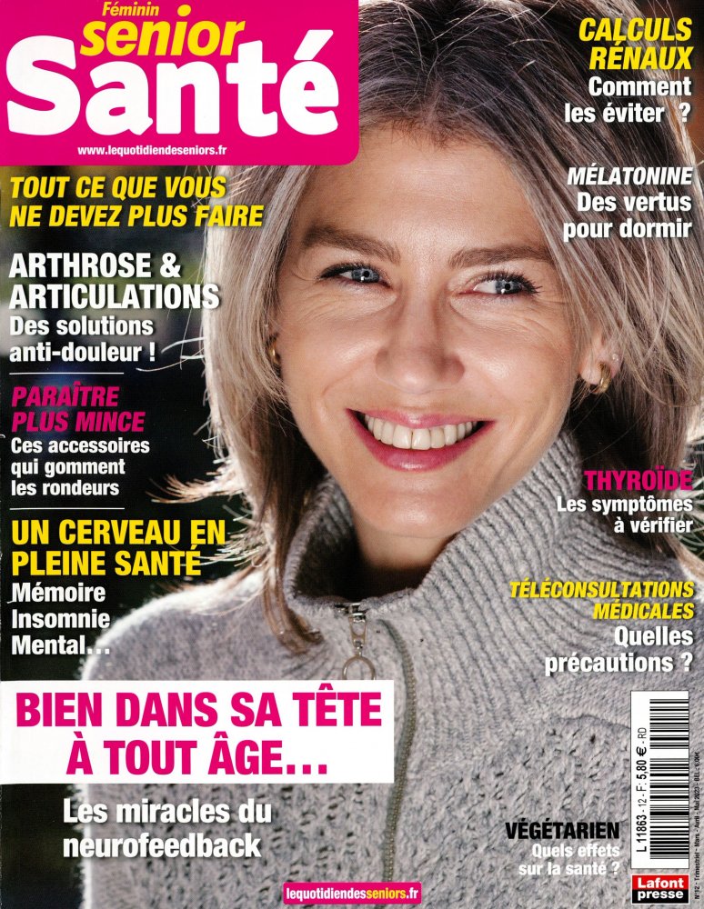 Numéro 12 magazine Féminin Sénior Santé