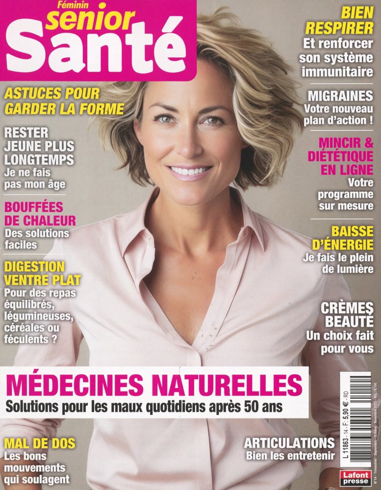Numéro 14 magazine Féminin Sénior Santé