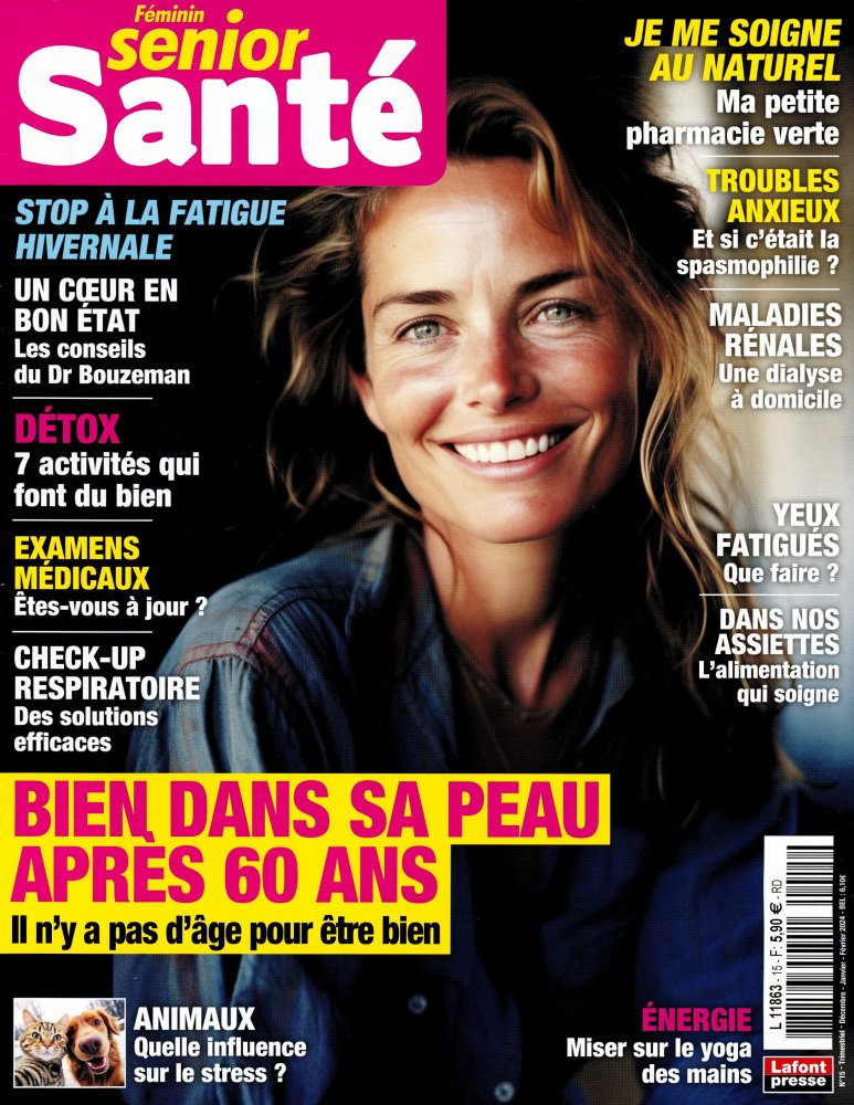 Numéro 15 magazine Féminin Sénior Santé