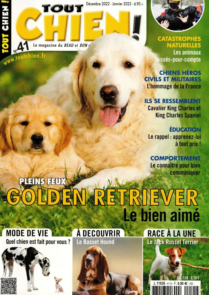 Numéro 41 magazine Tout chien !